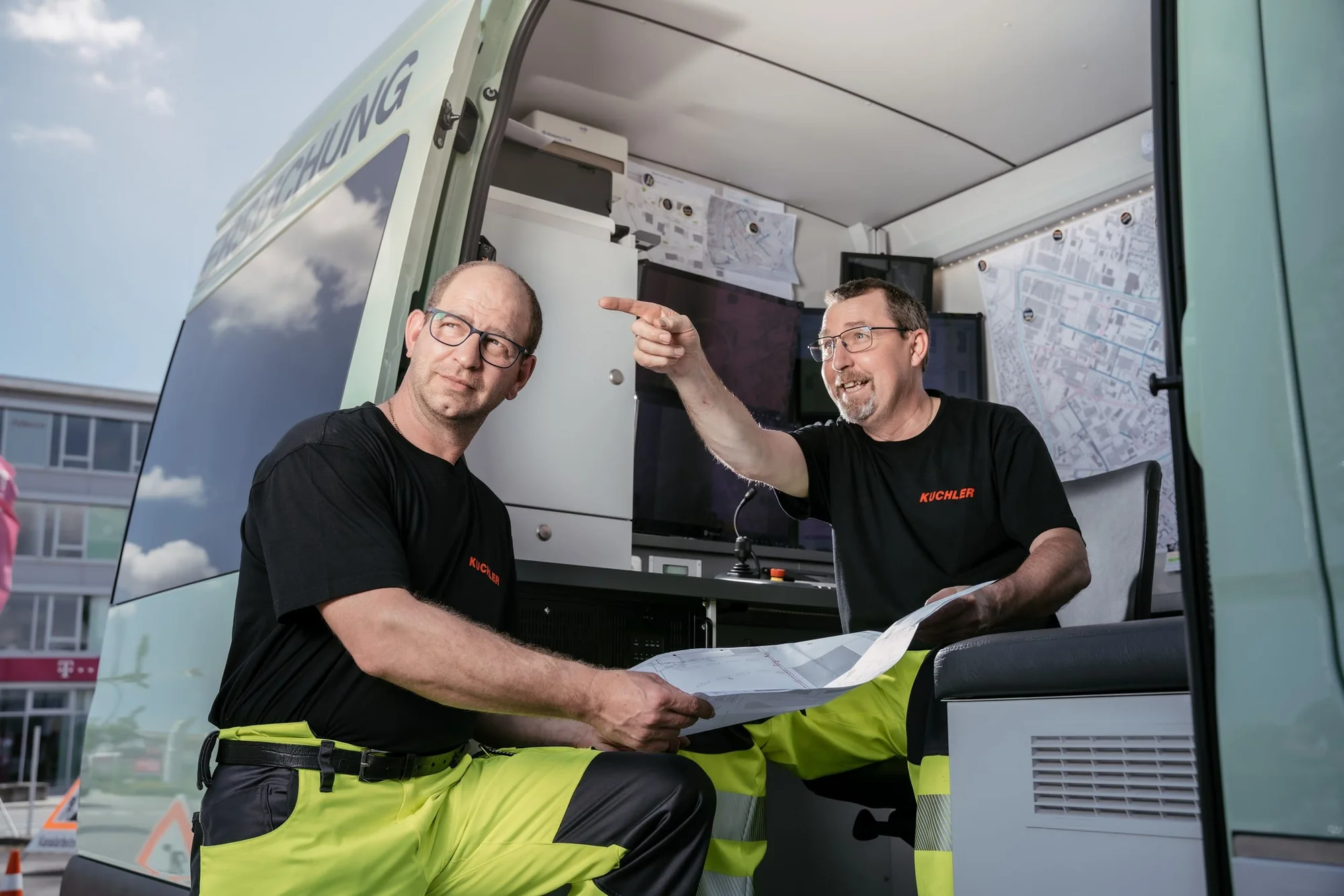 Ablauf eines Projekts für Ladestation Parkplatz