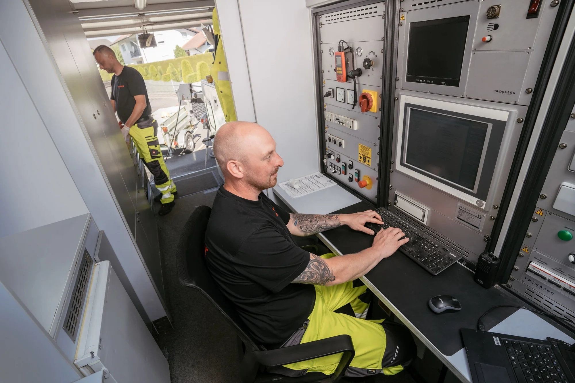 Wartung und Service für Ladesysteme auf Parkplätzen